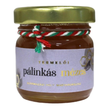 Pálinkás méz üvegben 50 gramm alapvető élelmiszer