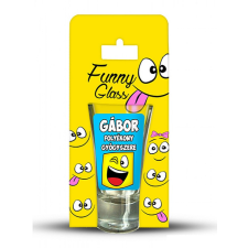  Pálinkás pohár, Gábor ajándéktárgy