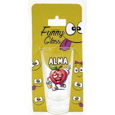  Pálinkás pohár, Gyümölcs, Alma ajándéktárgy