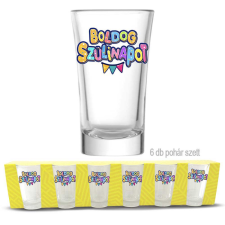  Pálinkás pohár szett, Boldog szülinapot ajándéktárgy