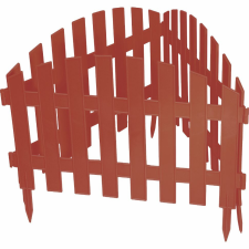 PALISAD 24x300cm Renessance mini határoló kerítés terrakotta barkácsolás, csiszolás, rögzítés