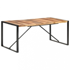Paliszander felületű tömör fa étkezőasztal 180 x 90 x 75 cm bútor