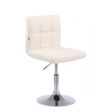Palma Lounger V2 steppelt bárszék műbőr krém - króm 101810704 bútor