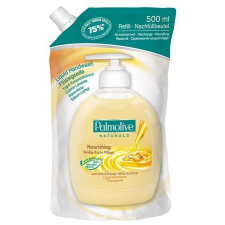 PALMOLIVE Folyékony szappan utántöltő, 0,5 l, PALMOLIVE Nourishing "Milk and Honey" tisztító- és takarítószer, higiénia