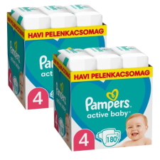Pampers Active Baby 2 havi Pelenkacsomag 9-14kg Maxi 4 (360db) pelenka