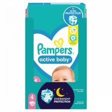 Pampers Active Baby 4, 46 Db Pelenka, 9kg-14kg pelenka