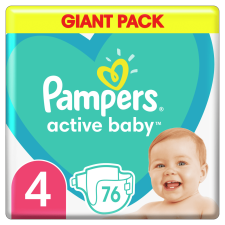 Pampers Active Baby 4 Maxi pelenka - 76 db pelenka