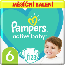  Pampers Active Baby 6 128 db pelenka