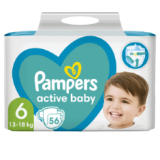 Pampers Active Baby 6, Db Pelenka, 13kg - 18kg pelenka