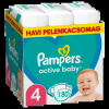 Pampers bugyipelenka - havi pelenkacsomag Méret: 4, 180 db Pelenka, 9k