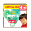 Pampers Harmonie Pants bugyipelenka 4, 9-15 kg, HAVI PELENKACSOMAG 168 db
