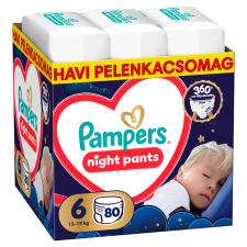 Pampers Night Pants bugyipelenka 6, 15+ kg HAVI PELENKACSOMAG 80 db pelenka