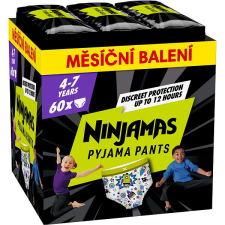 Pampers Ninjamas Pyjama Pants Űrhajós 4 - 7 év (60 db) pelenka