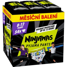 Pampers Ninjamas Pyjama Pants, űrhajós, 8-12 év (54 db) pelenka