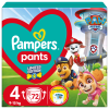Pampers Pamper Pants Mancs Őrjárat bugyipelenka, Maxi 4, 9-15 kg, 72 db