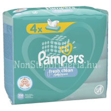 Pampers Pampers törlőkendő 4x52 db Fresh Clean törlőkendő