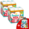Pampers Pants 2 havi Pelenkacsomag 9-15kg Maxi 4 (352db) + Ajándék PAW Törölköző