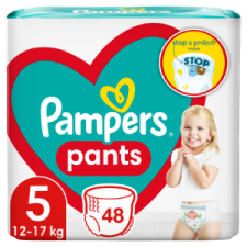 Pampers Pants Bugyipelenka, Méret: 5, 48 db pelenka, 12kg-17kg pelenka