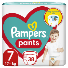 Pampers Pants bugyipelenka, nagyság 7, 38 db, 17kg+ pelenka