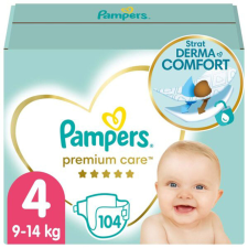 Pampers Premium Care 4 pelenka 9-14kg Megabox 104db pelenka