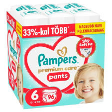 Pampers Premium Care Bugyipelenka 13-19kg Junior 6 (96db) pelenka