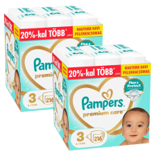 Pampers Premium Care Havi Pelenkacsomag 6-10 kg Midi 3 (432db) pelenka