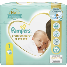 Pampers Premium Care Newborn Size 1 eldobható pelenkák 2-5 kg 26 db pelenka