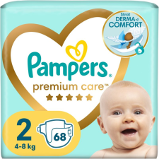Pampers Premium Care Size 2 eldobható pelenkák 4-8 kg 68 db pelenka