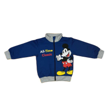 Pamut, cipzáras kisfiú kardigán Mickey egér mintával - 98-as méret gyerek pulóver, kardigán