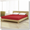  Pamut-elastan classic cseresznye piros színű gumis lepedő 180/200*200/220 cm-es matracra