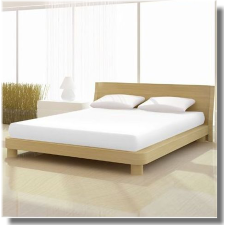 Pamut-elastan classic fehér krémsárgas színű gumis lepedő 80-90 cm 200-220 cm-es alacsony matracra lakástextília
