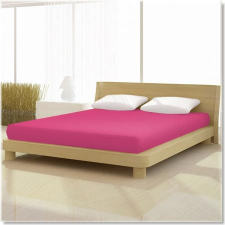  Pamut-elastan classic pink színű gumis lepedő 180x200 cm-es alacsony matracra lakástextília
