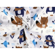  Pamut flanel anyag - állatok dekorációs kellék