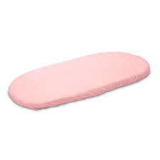 Pamut gumis lepedő mózeskosárba 35*75cm - rózsasín babaágynemű, babapléd