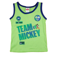 Pamut kisfiú nyári trikó Mickey egér mintával gyerek atléta, trikó