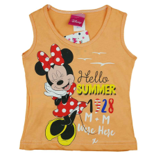 Pamut kislány trikó Minnie egér mintával gyerek atléta, trikó