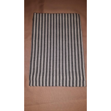 Pamut konyharuha, 50X70 cm, szürke-keskeny csíkos, P023 lakástextília