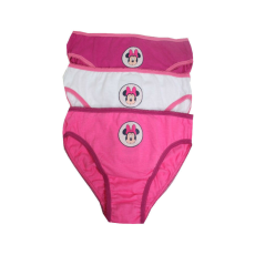  Pamut lányka bugyi - 3 darabos - Minnie egér- 122-128