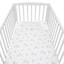 Pamut szett a kiságyba töltöttél New Baby Libák 90x120 cm babaágynemű, babapléd