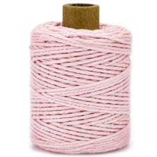  Pamut zsineg - rose - Cotton cord (1 db) szalag, zsinór