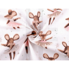  Pamutvászon - Egérke dekorációs kellék