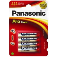 Panasonic 1.5V Alkáli AAA ceruza elem Pro power (4db / csomag) /LR03PPG/4BP/ ceruzaelem