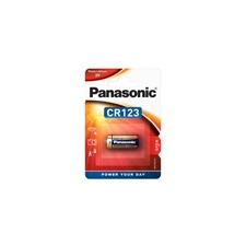 Panasonic CR123A lítium fotóelem (1db / bliszter) vadász és íjász felszerelés