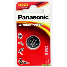 Panasonic CR2025 3V lítium gombelem 1db/csomag gombelem