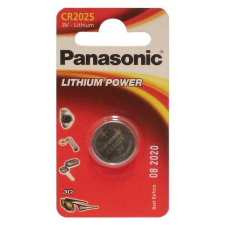 Panasonic CR2025 3V lítium gombelem (1db/csomag) (CR-2025EL/1B) (CR-2025EL/1B) gombelem