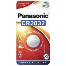 Panasonic CR2032 3V lítium gombelem (1db/csomag) (CR-2032EL/1B) (CR-2032EL/1B) gombelem
