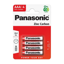 Panasonic elem (AAA, 1.5V, cink-karbon) 4db / csomag (R03RZ-4BP) (R03RZ-4BP) ceruzaelem