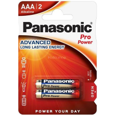 Panasonic Elem, AAA mikro, 2 db, PANASONIC &quot;Pro power&quot; ceruzaelem