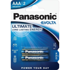 Panasonic EVOLTA 1,5V AAA/mikro szupertartós alkáli elem (2 db/csomag) (LR03EGE-2BP) (LR03EGE-2BP) ceruzaelem