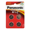 Panasonic gombelem (CR2016EL / 4B, 3V, lítium) 4db / csomag (CR2016EL-4B) (CR2016EL-4B)